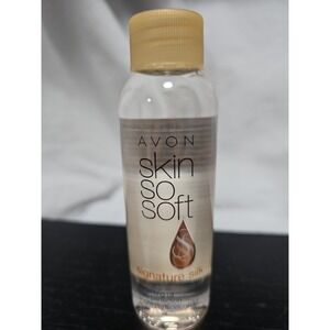 Avon Skin So Soft Signature Silk +argan  Perfecting Oil 2oz